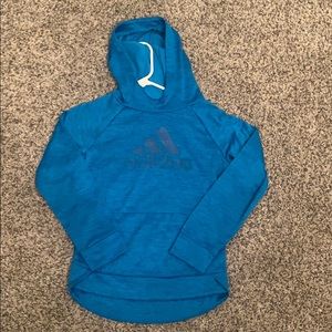 Like new! Blue adidas hoodie 💙